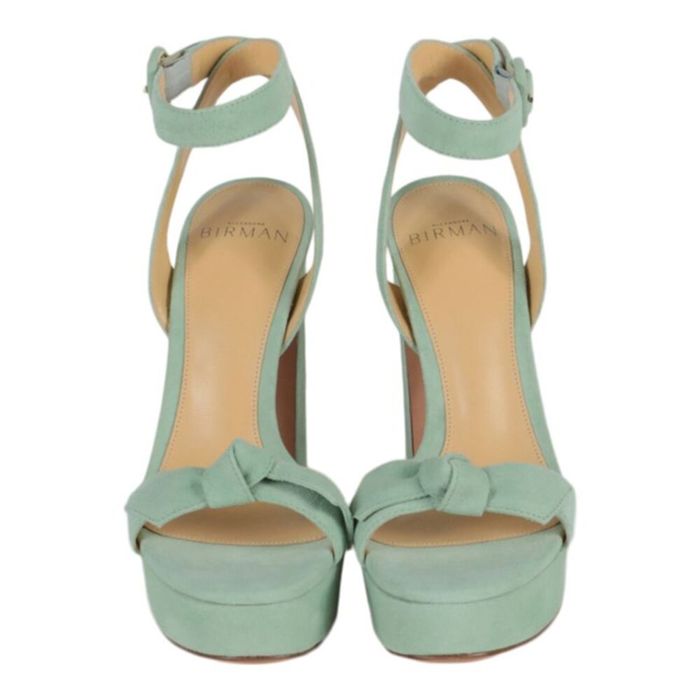Alexandre Birman Clarita Curve 120 High Heel Sandals Green Womens - Picture 5 of 6